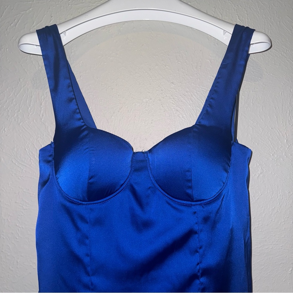 🌴 Say What Royal Blue Mini Dress